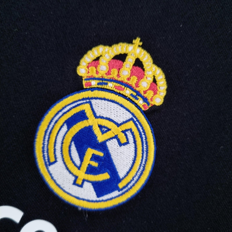 Camisa Retrô Real Madrid 2009/2010 II Away - Preta - Adidas