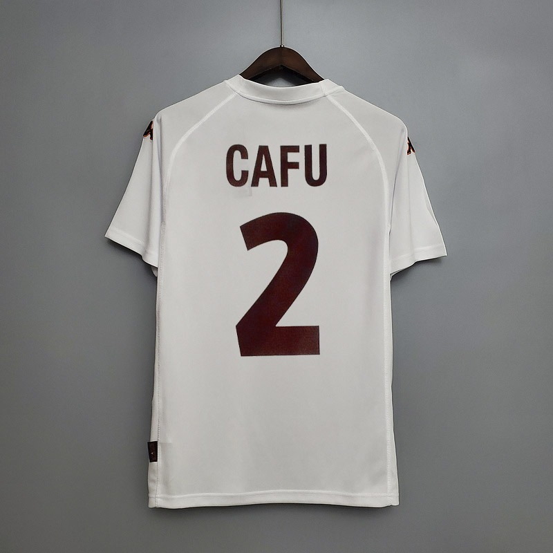 Camisa Retrô Roma 2000/2001 II Away - Branca - Kappa