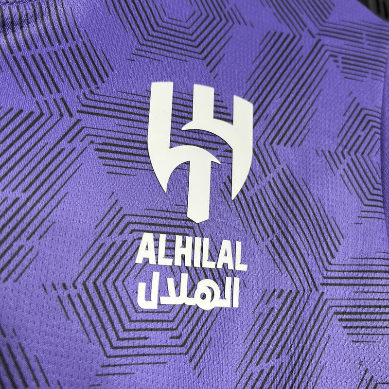 Camisa Al-Hilal 2024/25 III Third - Torcedor - Roxa