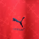 Camisa Milan 2025/26 Puma x Off-White - Vermelha - Torcedor