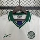 Camisa Retrô Palmeiras 1997 II Away Branca - Reebok - Parmalat