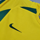 Camisa Retrô Brasil 2002 I Home - Amarelinha - Nike