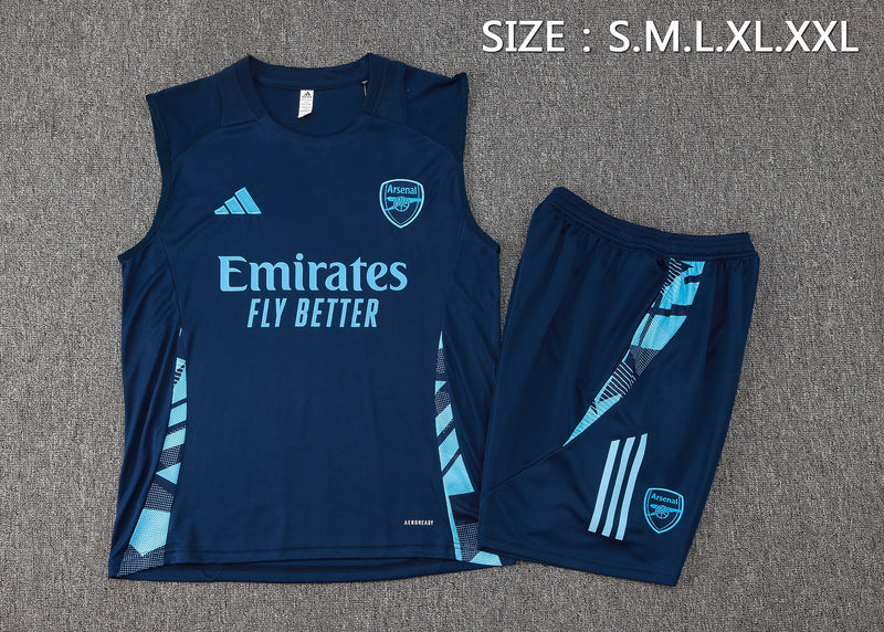 24/25 Conjunto Treino Arsenal - Regata - Azul Marinho