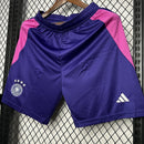Short Alemanha 2024/2025 Euro II Away - Roxo