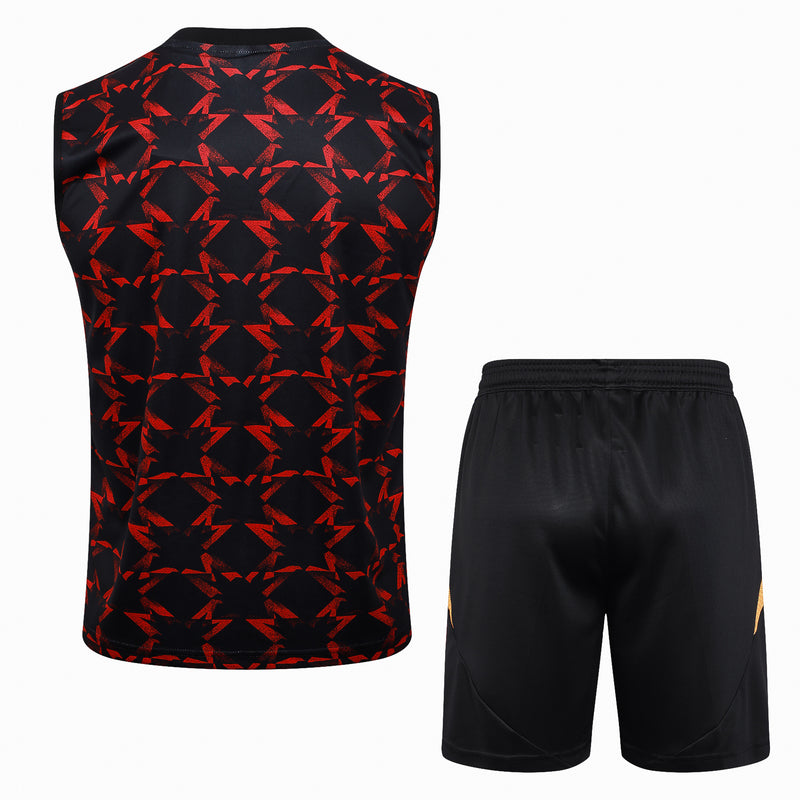 24/25 Conjunto Treino Manchester United - Regata - Vermelho