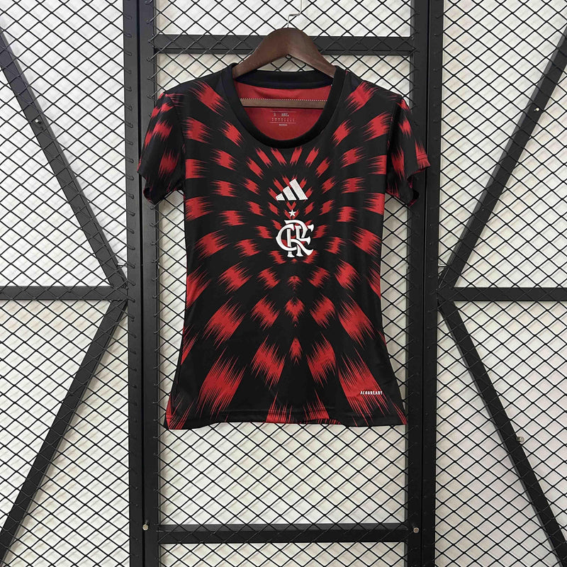 Camisa Flamengo 2025/26 Pré-Jogo - Feminina