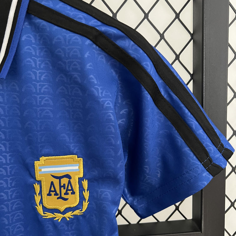 Conjunto Infantil Retrô - Argentina 1994 II Away