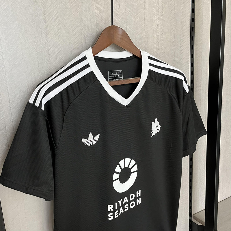 Camisa Roma 2024/25 Goleiro - Torcedor - Preta