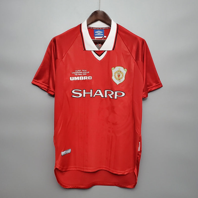 Camisa Retrô Manchester United 1999/2000 I Home - Umbro