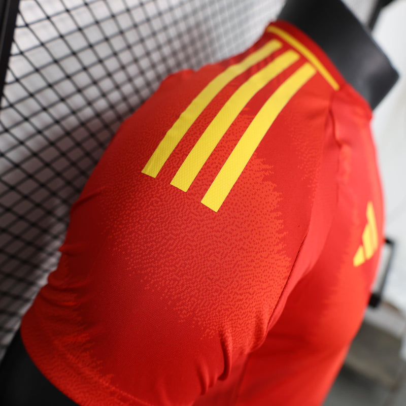 Camisa Espanha 2024 I Home - Jogador - Vermelha Adidas
