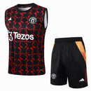 24/25 Conjunto Treino Manchester United - Regata - Vermelho