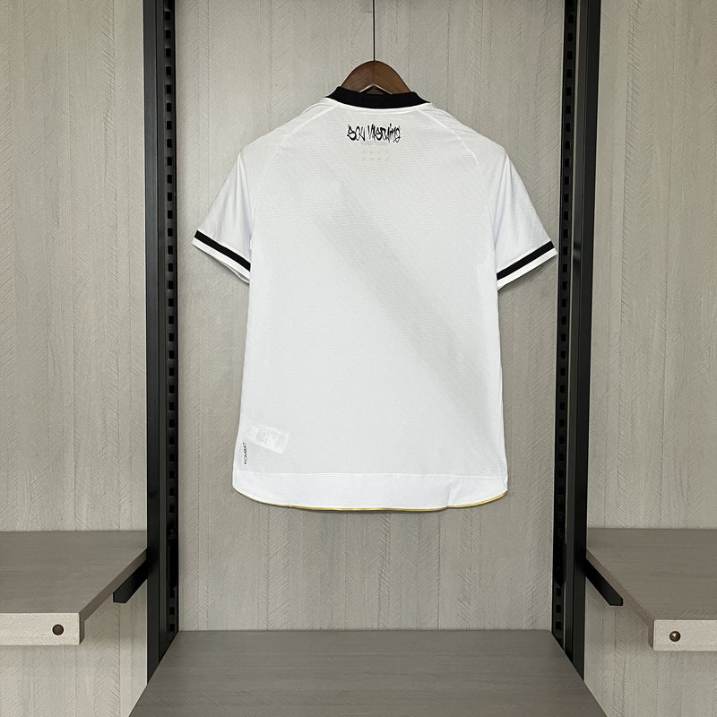 Camisa Vasco 2025/26 II Away - Feminina - Branca