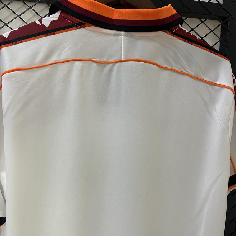Camisa Retrô Roma 1998/1999 II Away - Branca - Diadora