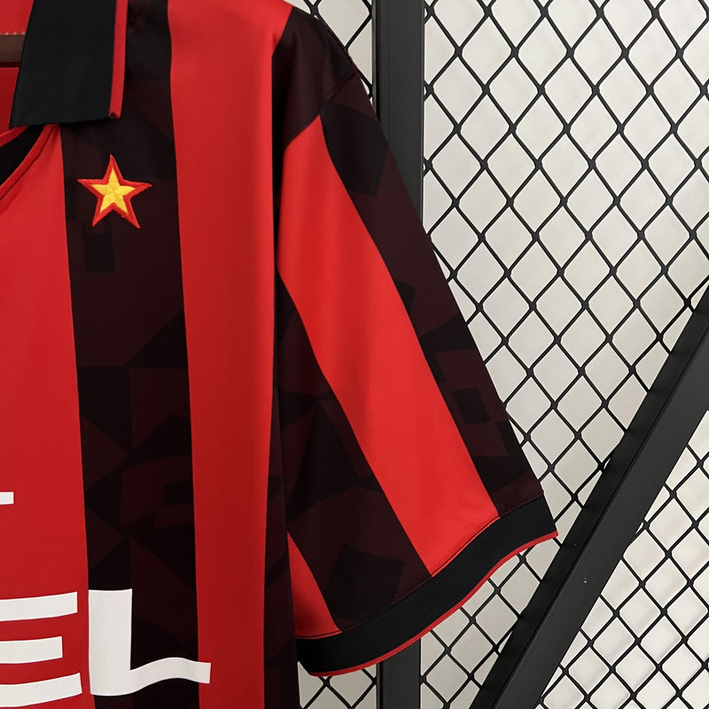 Camisa Retrô Milan 1988/1989 I Home - Lotto