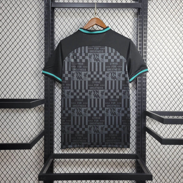 Camisa Liverpool 2024/25 Edição Especial Lebron James - Torcedor - Cinza