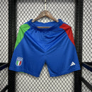 Short Itália 2024/2025 Euro II Away - Azul