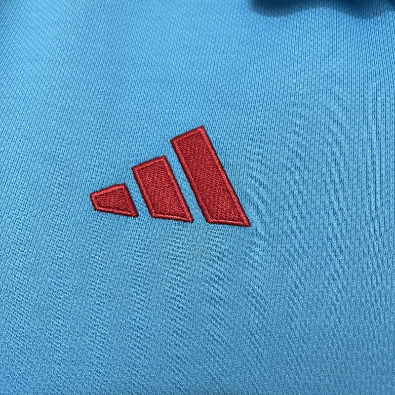 Camisa Flamengo 25/26 Azul Claro - Polo Torcedor