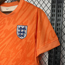 Camisa Inglaterra 2024/25 Goleiro - Torcedor - Laranja