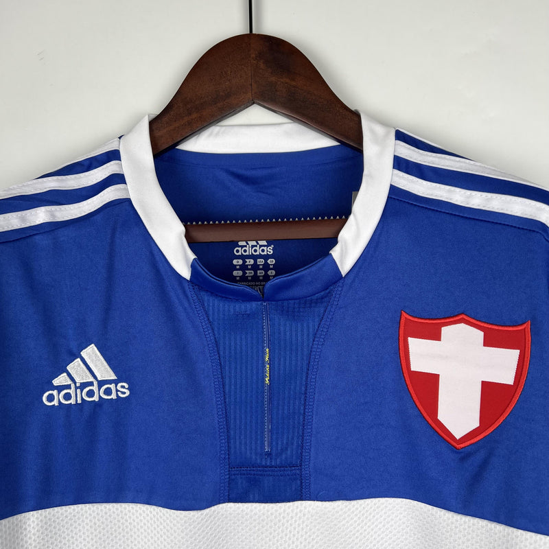 Camisa Retrô Palmeiras 2009 III Azul - Adidas - Samsung