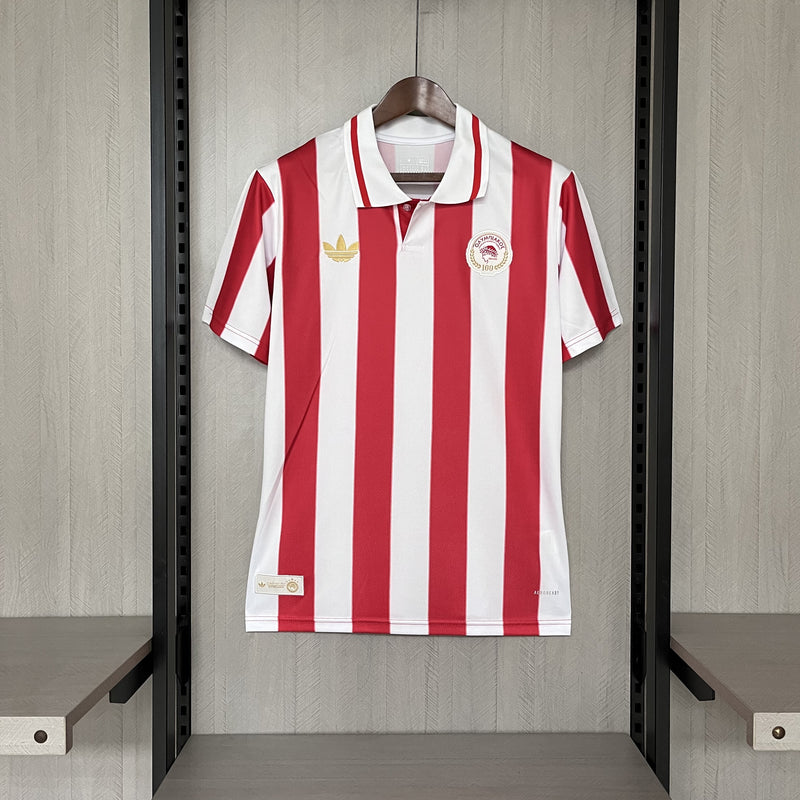 Camisa Olympiacos 25/26 Aniversário 100 Anos - Torcedor
