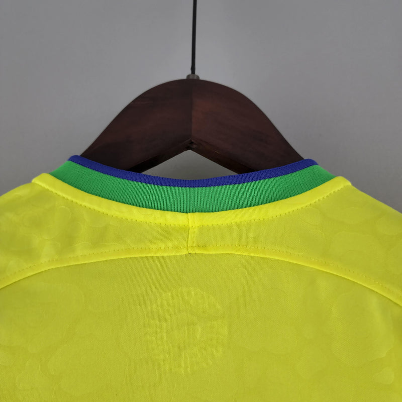 Camisa Brasil 2022 I Home - Feminina