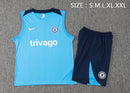 24/25 Conjunto Treino Chelsea - Regata - Azul Celeste