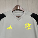 Camisa Flamengo 2024/25 Treino - Cinza - Torcedor