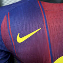 Camisa Barcelona 2025/26 I Home - Nike Manga Longa Jogador