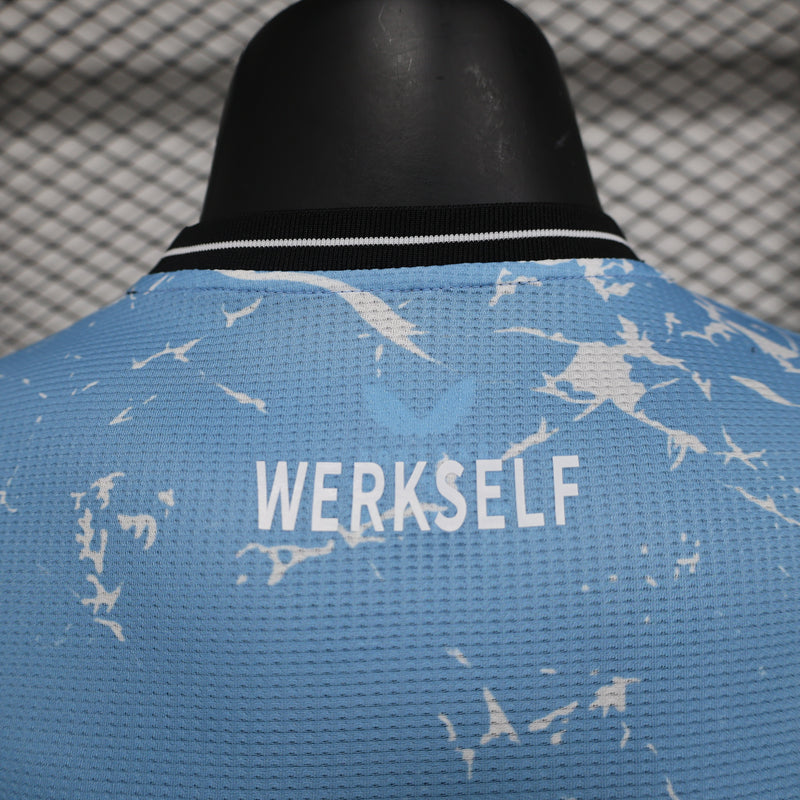 Camisa Bayer Leverkusen 2024/25 III Third - Jogador - Azul