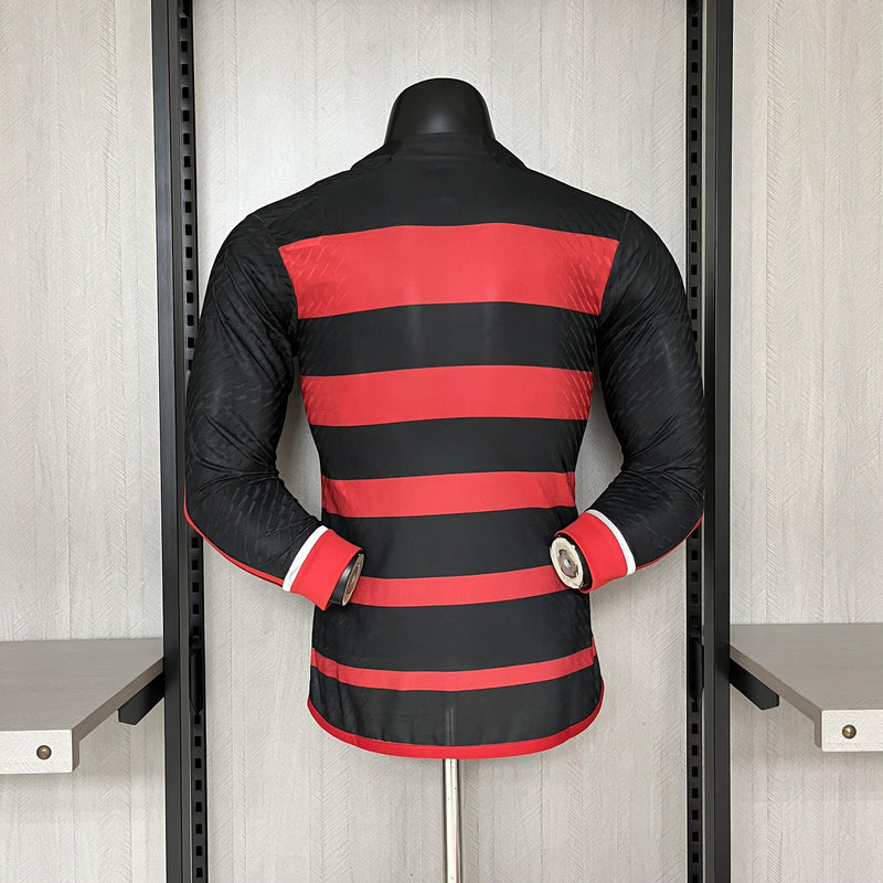 Camisa Flamengo 2024/25 I Home - Jogador Manga Longa