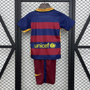 Conjunto Infantil Retrô - Barcelona 2015/16 I Home