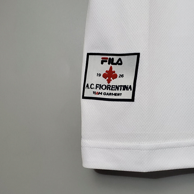 Camisa Retrô Fiorentina 1998 II Away - Branca - Fila