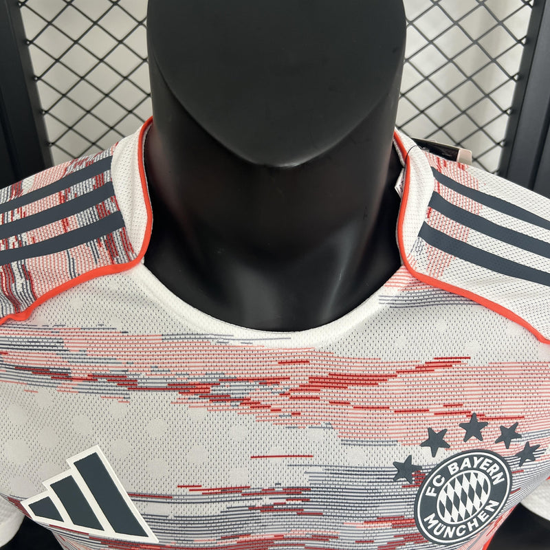 Camisa Bayern de Munique 2025/2026 II Away - Jogador - Branca