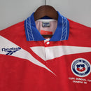 Camisa Retrô Chile 1998 I Home - Manga Longa Reebok