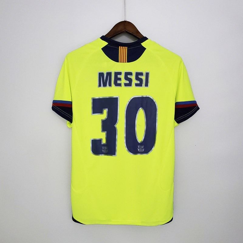 Camisa Retrô Barcelona 2005/2006 II Away - Verde - Nike