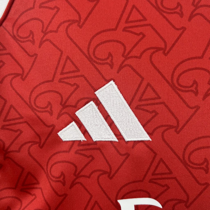 Camisa Arsenal 2025/26 I Home - Feminina