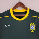 Camisa Retrô Brasil 1998 Verde Goleiro