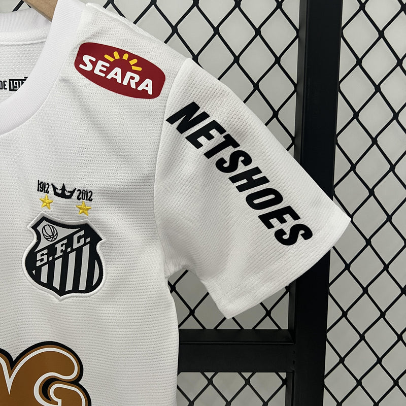 Conjunto Infantil Retrô - Santos 2011/12 I Home