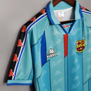 Camisa Retrô Barcelona 1996/1997 II Away - Azul - Kappa