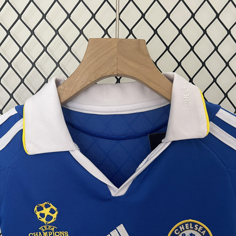 Conjunto Infantil Retrô - Chelsea 2008/09 Champions League