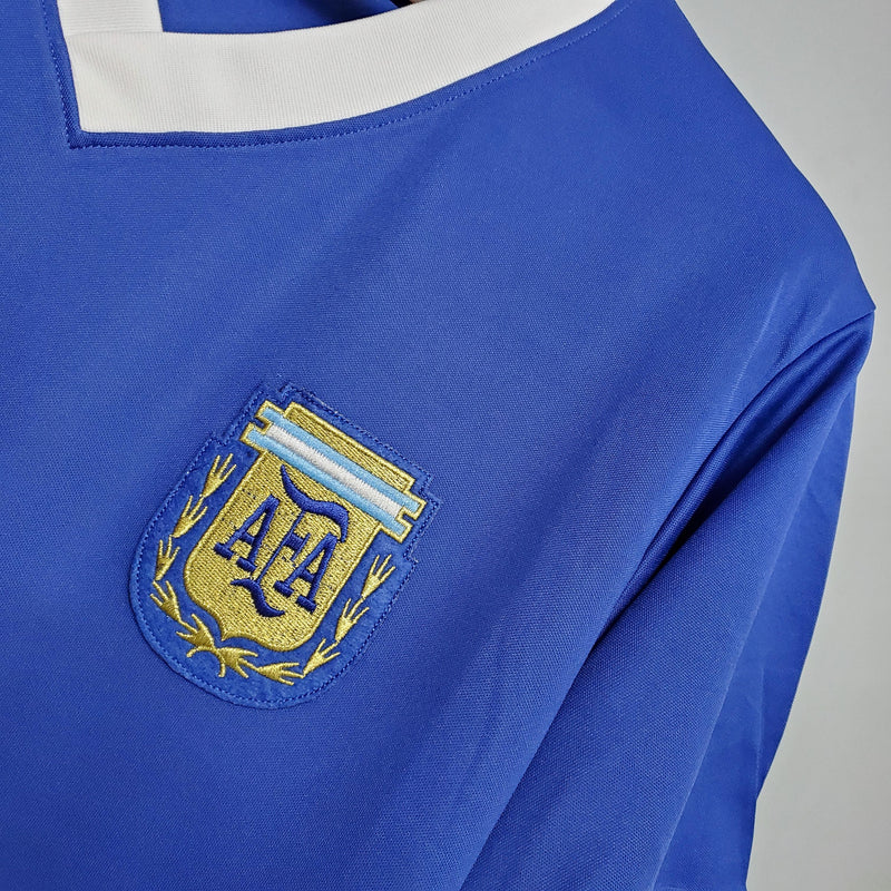 Camisa Retrô Argentina 1986 II Away