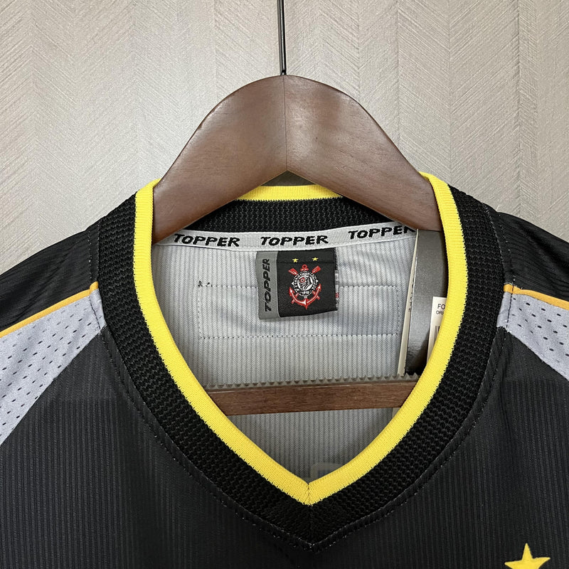 Camisa Retrô Corinthians 1999 III Third - Preta - Topper