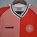 Camisa Retrô Dinamarca 1986 I Home - Hummel