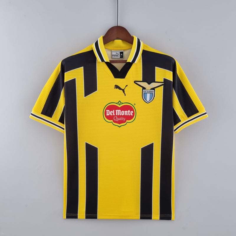 Camisa Retrô Lazio 1998/2000 III Third - Amarela - Puma