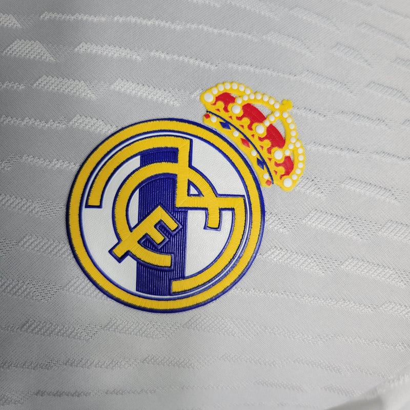 Camisa Real Madrid 2023/24 I Home - Jogador Manga Longa