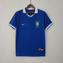 Camisa Retrô Brasil 1997 II Away - Azul - Nike