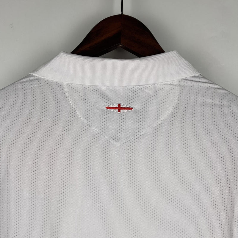Camisa Retrô Inglaterra 2006 I Home - Manga Longa Umbro