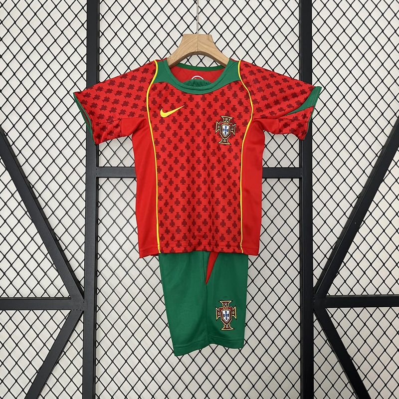 Conjunto Infantil Retrô - Portugal 2004 I Home