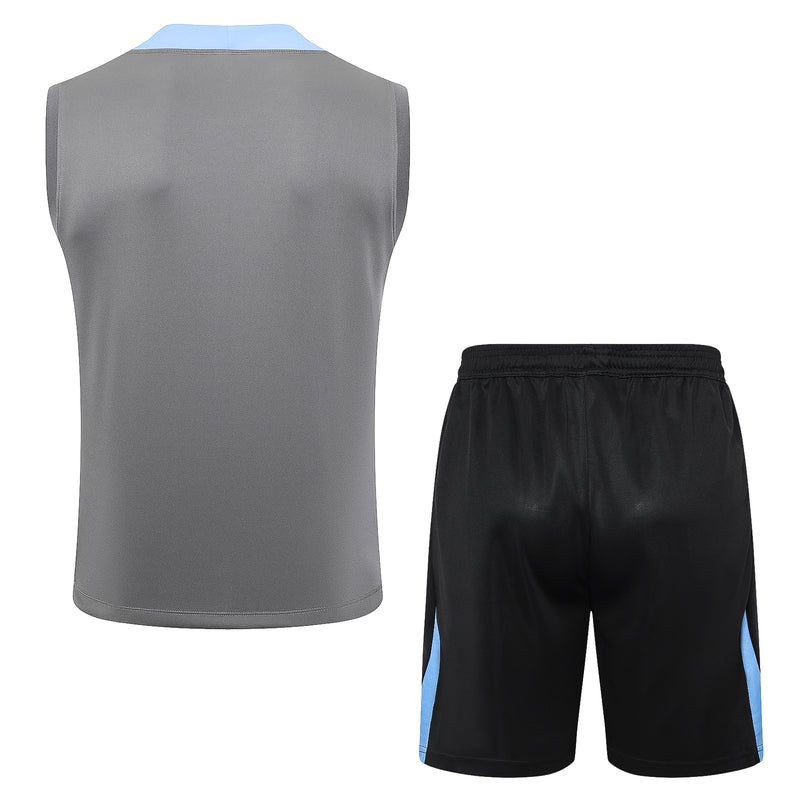 24/25 Conjunto Treino Tottenham - Regata - Cinza