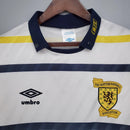 Camisa Retrô Escócia 1988/1991 II Away - Branca